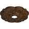 Ekena Millwork Rotherham Ceiling Medallion (Canopies up to 3 1/2"), 18"OD x 3 1/2"ID x 1 1/2"P, Root Beer Crackle CM17RORBC - alternate 2